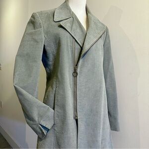 Women's Green Blazer Coat